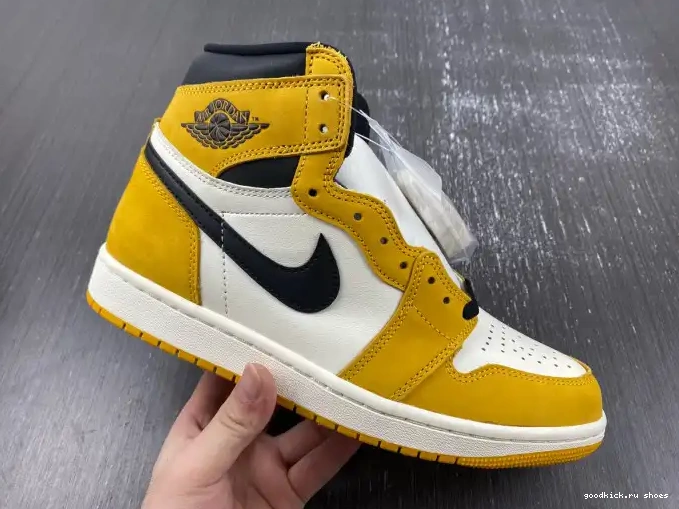 Cheap Jordan 1 Air Ochre DZ5485-701 OG Yellow High 0526